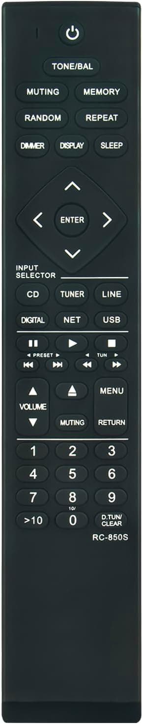 ONKYO RC-850S replacement remote for micro hi‑fi systems 🎧