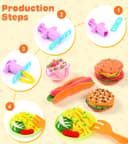 Thumbnail 1 de Ophy Dough Tools Kit 54-piece playset for kids 🧸