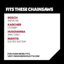 Thumbnail 3 de Oregon AdvanceCut chainsaw chain 14-inch, 52 links ⛏️