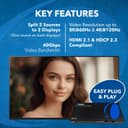 Thumbnail 6 de OREI BK-22 8K HDMI splitter 2×2 with Dolby Vision 📺