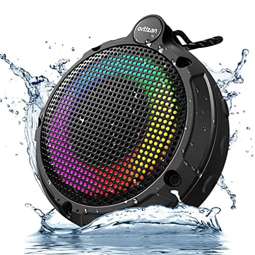 Ortizan 8W Bluetooth Shower Speaker 20H ⏯️