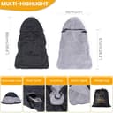 Thumbnail 1 de Orzbow Baby Carrier Rain Cover with fleece liner 🧸