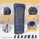 Thumbnail 3 de Orzbow Footmuff Universal 97×44cm for Pram 🧸