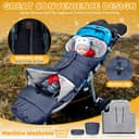 Thumbnail 4 de Orzbow Footmuff Universal 97×44cm for Pram 🧸