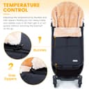 Thumbnail 2 de Orzbow Footmuff Universal pushchair cosy liner 🍼