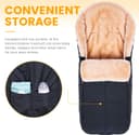 Thumbnail 3 de Orzbow Footmuff Universal pushchair cosy liner 🍼