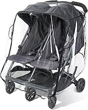 Orzbow Universal Rain Cover for Double Pushchair 🌂