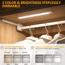 Thumbnail 2 de OUILA Under Cabinet Kitchen Lights 108 LED, 1800mAh 🔆