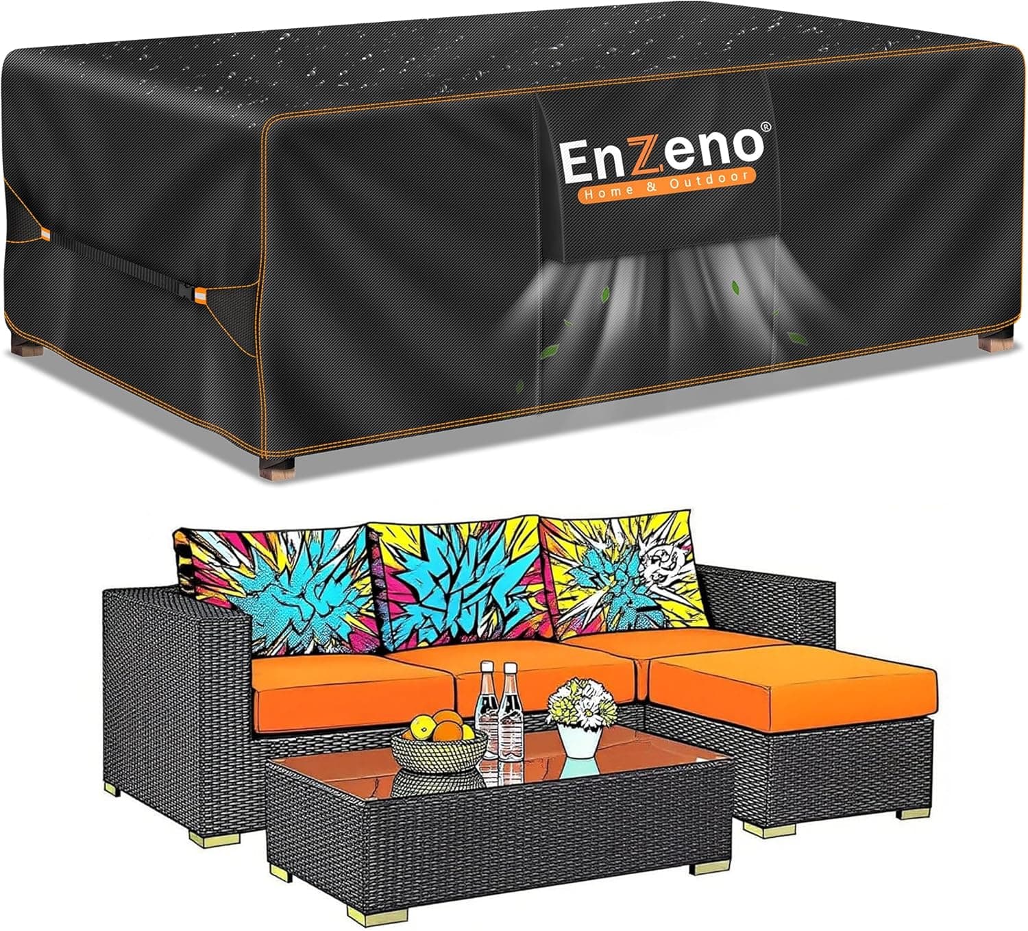 Outdoor Garden Furniture Covers 242×182cm 🪑