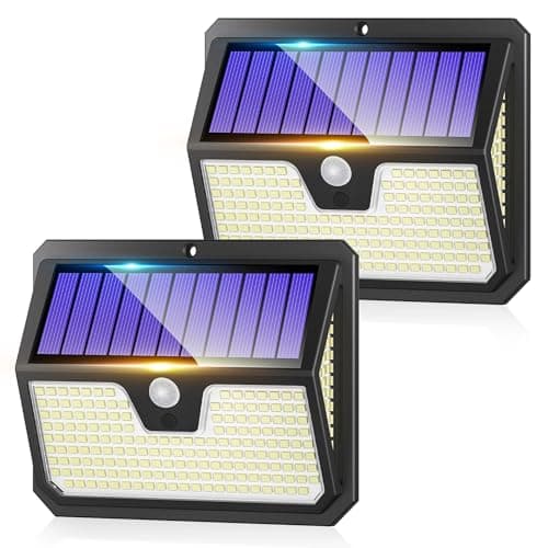 Outdoor Solar Lights 238-LED Motion Sensor Lights 🌞