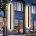 Thumbnail principal de Outdoor Wall Lights LED Black Long Sconce 115 cm 40W 💡