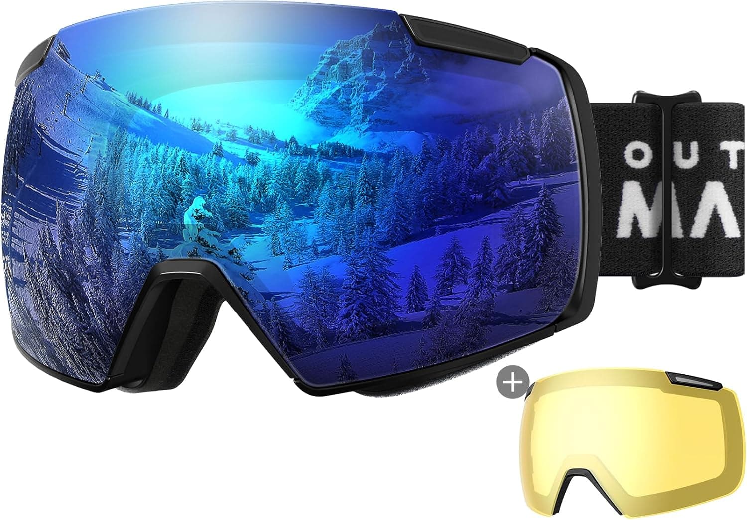 OutdoorMaster Heron ski goggles 2-lens 🎿