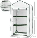 Thumbnail 6 de Outsunny 3 Tier Mini Greenhouse 127 cm high 🌱