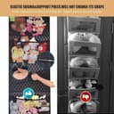 Thumbnail 5 de Over Door Teddy Hammock Toy Storage Net 🧸