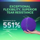 Thumbnail 2 de Overture TPU Filament 1.75mm 95A Purple 1kg spool 📦