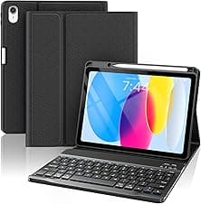 OYEEICE Anti-Falloff Keycap Keyboard for iPad 10th Gen 10.9-inch 🧾