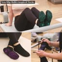 Thumbnail 4 de 4 Pairs Grip Yoga Socks Non-Slip Pilates Socks 🧦