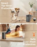 Thumbnail 5 de PALINTH Electric Heater 1500W portable ceramic heater 🌡️