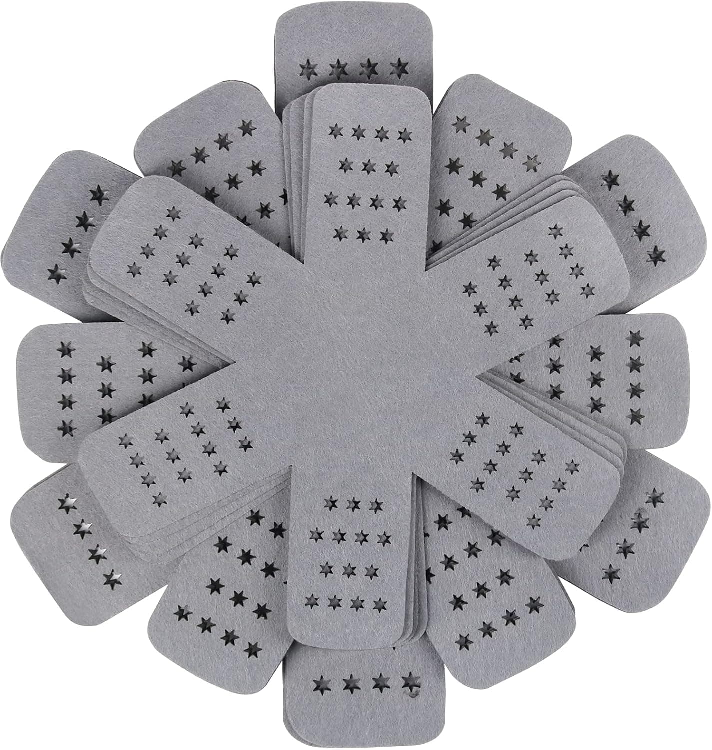 Pan Protectors Set of 12 with 3 Sizes - Gray ⌛️📦