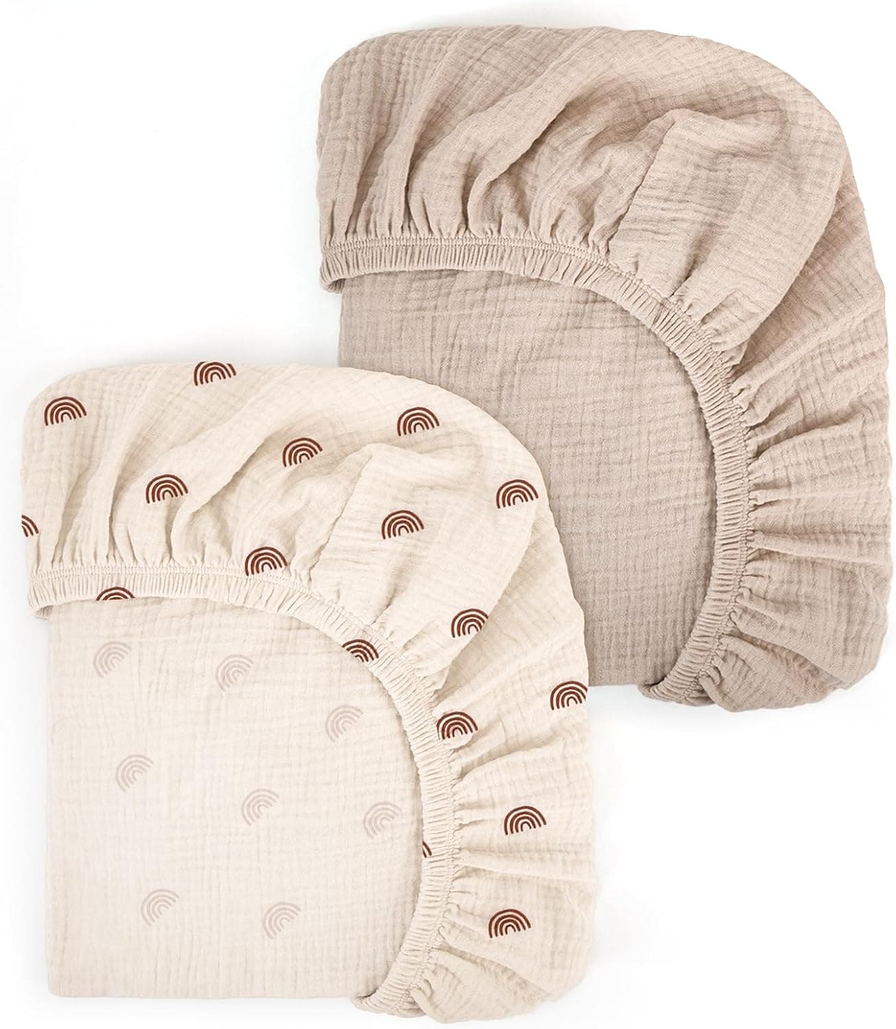 Peepeemax Moses Basket Sheets 80x40 cm muslin set 🛏️