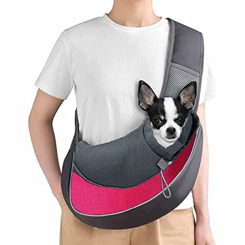Pet Sling Carrier Adjustable Shoulder Strap 🐶