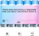 Thumbnail principal de PETKIT Replaced Cat Litter Tray Liners with Drawstring 100 pcs for PURA X and PURA MAX Self Cleaning Cat Litter Box, 55x30cm, Portable Strong Cat Litter Waste Replaceable Bags
PETKIT Replaced Cat Litter Tray Liners with Drawstrin…