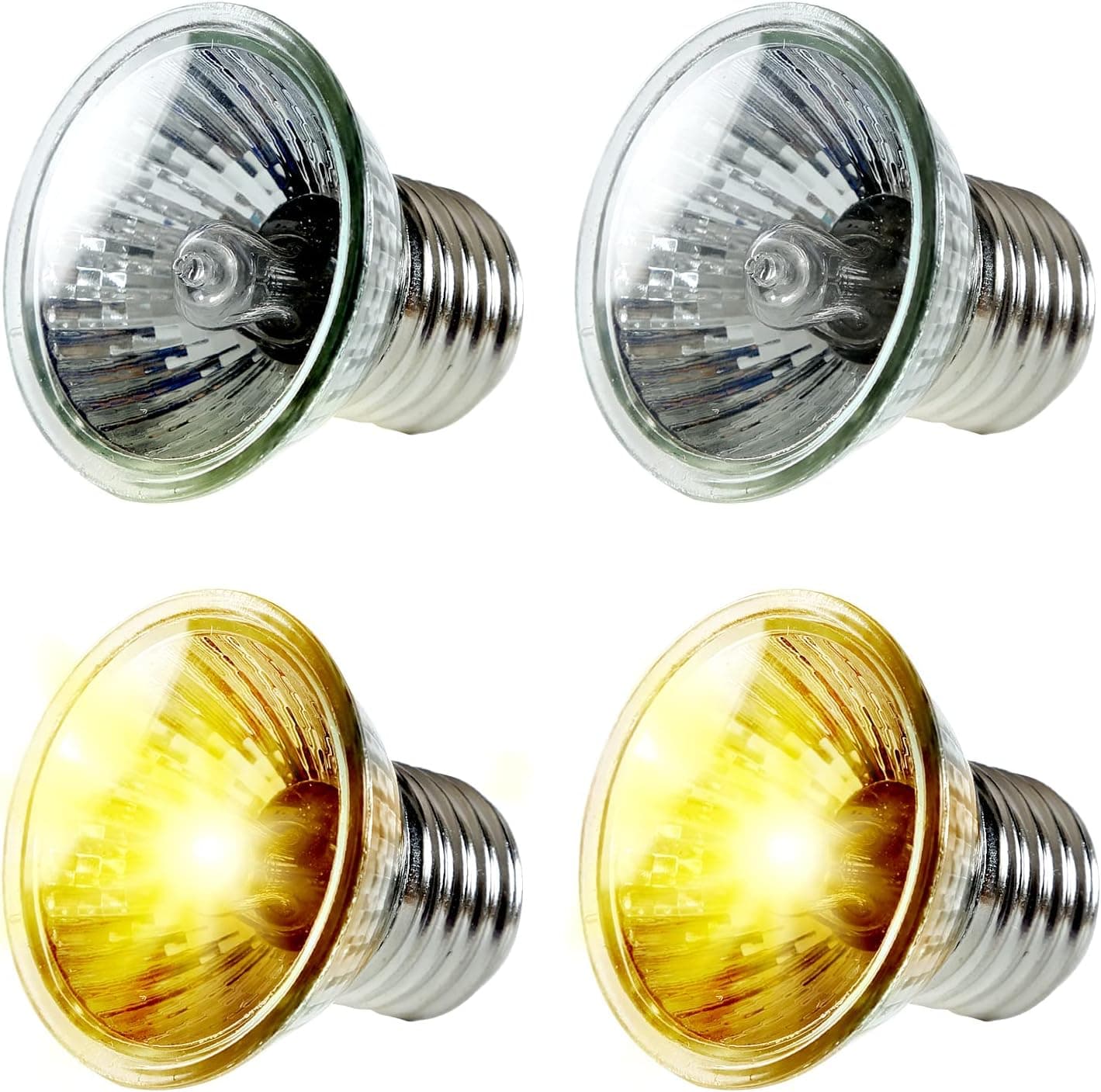 PewinGo 50W UVA UVB heat lamp for reptiles 💡