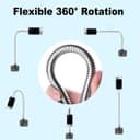 Thumbnail 3 de PewinGo Tortoise Heat Lamp UVA UVB Kit for Terrarium 2x50W 🌡️