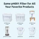 Thumbnail 3 de PH001 3-Pack Alkaline Water Filter Cartridges for Invigorated Water Jug 1.136 L 💧