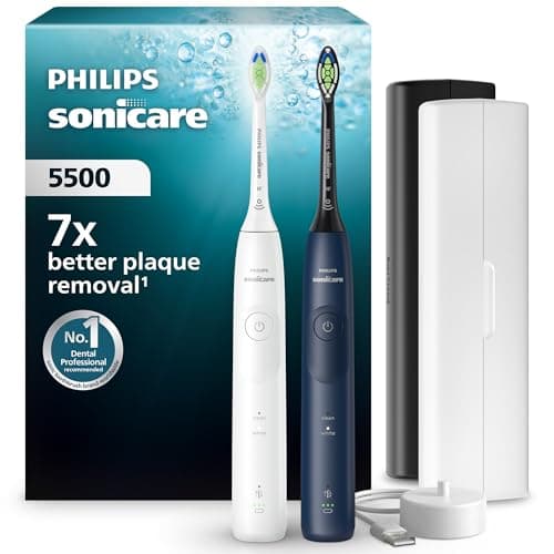 Philips Sonicare 5500 electric toothbrush 2-pack 🪥