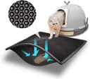 Thumbnail 5 de Pieviev Cat Litter Mat 61x38cm, honeycomb design 🐱