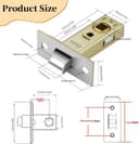 Thumbnail 1 de Pimoys LIHSD8578K 45mm tubular latch for internal doors 🔒