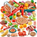 Thumbnail principal de Play Food Sets 80PC pretend kitchen toys 🍽️