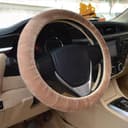 Thumbnail 1 de Plush Car Steering Wheel Cover Universal, Soft 🚗