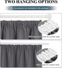 Thumbnail 3 de PONY DANCE Pencil Pleat Blackout Curtains 90x54 🏠