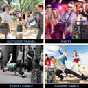 Thumbnail 5 de Portable Bluetooth Speaker with Subwoofer and LED Lights 📣