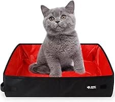 Portable Cat Travel Litter Tray XXL 50 x 40 cm 🚽
