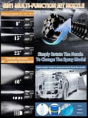 Thumbnail 4 de Portable Cordless Pressure Washer 1200 PSI — 2 Batteries 🚿