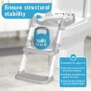 Thumbnail 2 de Potty Training Toilet Seat with Step 1 adjustable ladder 🚽