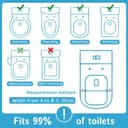 Thumbnail 4 de Potty Training Toilet Seat with Step 1 adjustable ladder 🚽