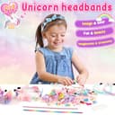 Thumbnail 3 de Pourbibi Unicorn Headband Making Kit for Kids 🎀