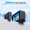 Thumbnail 5 de Powerextra GoPro Hero batteries 2250mAh pack 📷