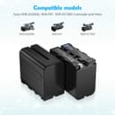 Thumbnail 2 de Powerextra NP-F970 8800mAh Battery Pack and Charger 🔋