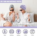 Thumbnail 1 de Poyday Microfibre Hair Towel Wrap 2-pack 🧖♀️