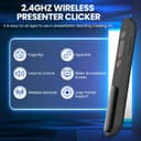 Thumbnail 2 de Presentation Clicker Wireless Presenter for PC 📱