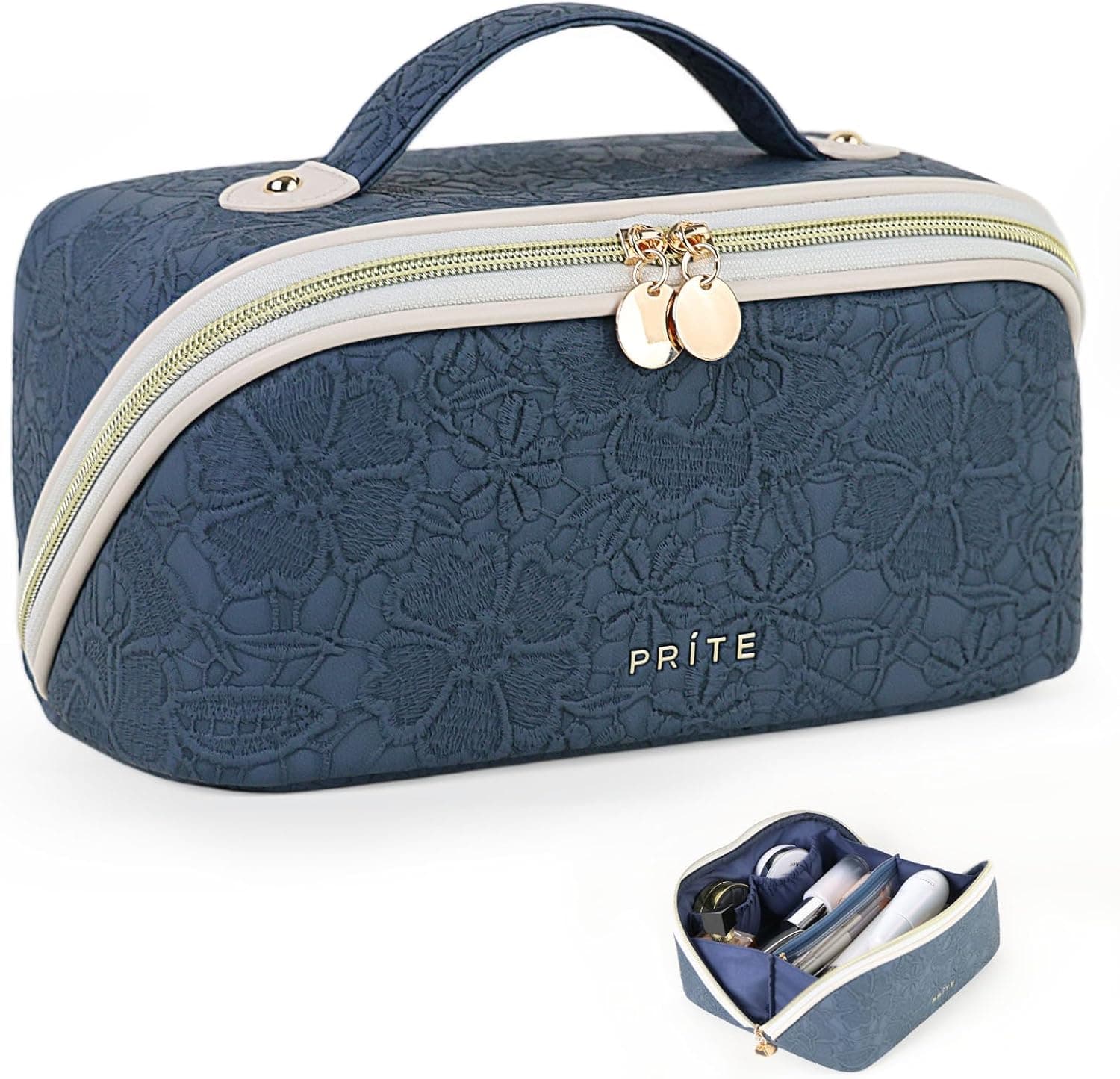 Prite Large Capacity Makeup Bag 1L 👜