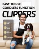 Thumbnail 2 de Professional Cordless Dog Clippers 2-speed 📷
