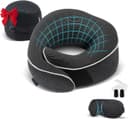 Thumbnail principal de Proglobe Travel Pillow memory foam neck pillow set 🎧