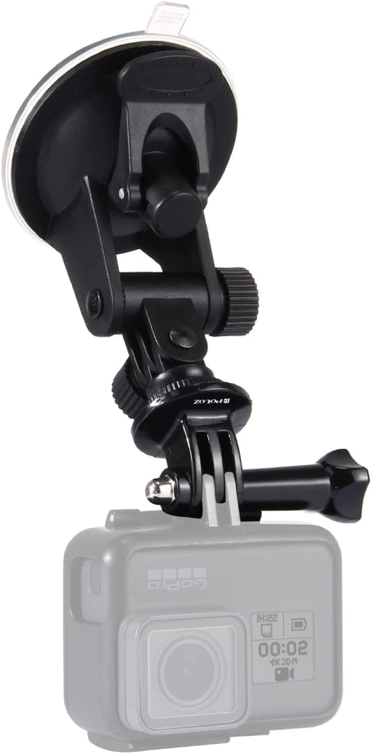 PULUZ Camera Suction Cup Mount for GoPro 13 📷