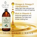 Thumbnail 3 de Pure World Natural Castor Oil 1000 ml for Hair & Skin 🧴